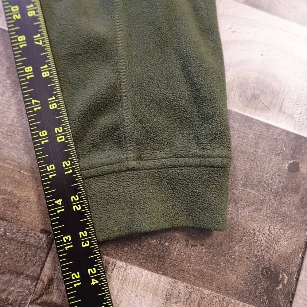 L.L. Bean Quarter Zip Fleece Pullover Men’s XL‎ Tall Olive Green Outdoor
